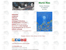 Tablet Screenshot of martinries.com